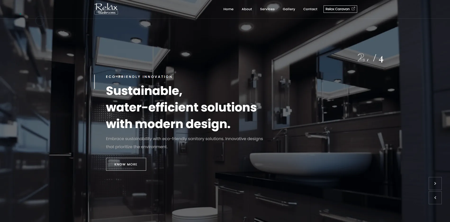 Relax Washrooms - Commercial Bus & Caravan Sanitation Tech